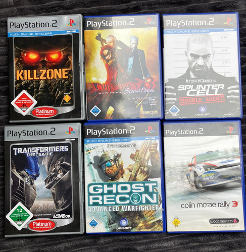 Playstation ps2 spielepaket - playstation,